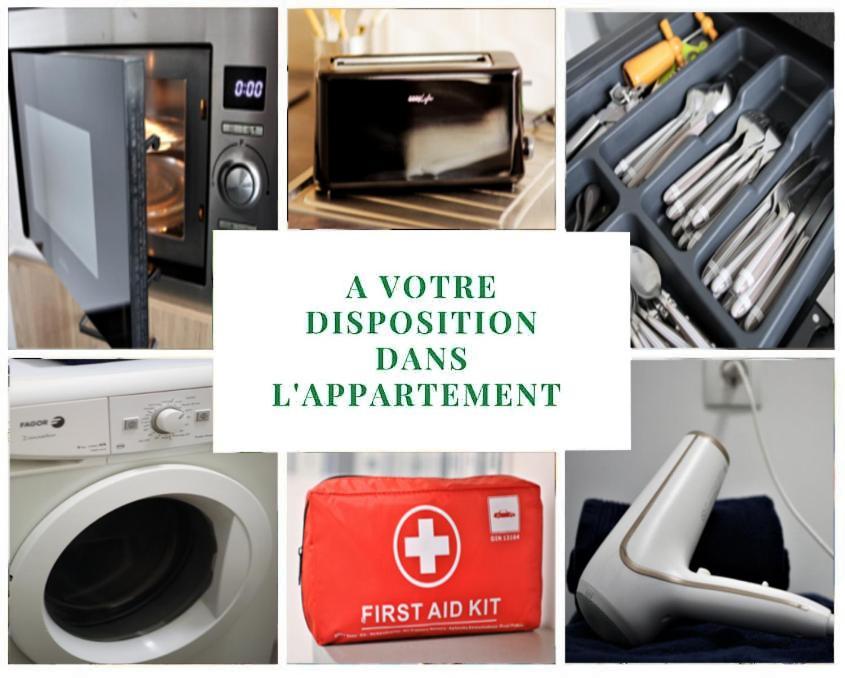 Le Carnot Appartement Avec 2 Chambres Separes Et Parking Privatif Et Securise Arras Luaran gambar